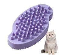 Cepillo De Baño Para Perros Doble Cara Aseo Felino Y Elimina Pelo | Exfoliante De Baño Para Caninos Con Champú Masaje Limpieza Eliminación Pelo Cachorros Todas Las Razas Pequeñas Medianas