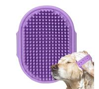 Cepillo de baño para perros - Peine de aseo ergonómico y cómodo | Cepillo suave para animales homesticos, para gatos, cachorros, hurones, conejos, conejos, cerditos e Inia interior exterior casa