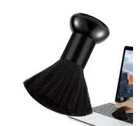 Cepillo de barbero para cuello, cepillo para polvo para uñas, cepillo de cerdas de nailon, herramienta de limpieza de uñas, cepillo profesional para barbero, cepillo para polvo de salón, plumero