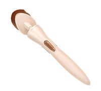 Cepillo de base vibrante - Cepillo cosmético portátil giratorio de 360 grados | Cepillo de maquillaje para base líquida, crema, polvo, regalo para mujer, esposa, amiga Soydan