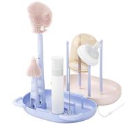 Cepillo De Biberón - Cepillo De Botella De Leche, Cepillo De Botella De Rotación | Kit De Cepillo De Pezón Multifuncional Para Botellas Crevas