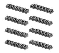 Cepillo de boquilla de impresora 3D, paquete de 8 limpiaparabrisas de boquilla de silicona para Bambu Lab A1, prácticos accesorios de impresora 3D, kit de limpieza para boquillas, mejora la calidad de