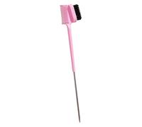 Cepillo de borde de pelo con peine de cola de rata, peine de doble cara, peine de pelo, peine para peinar el borde del cabello, cepillos de cejas para peinar el borde del cabello