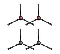 Cepillo de Borde Nylon Plástico para eufy S1 Pro(2 Paris) | especial esquinas, para elimina para polvo bordes, plástico , nylon flexible, profunda