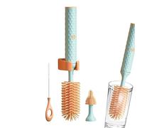 Cepillo de botella eléctrico | Cepillo de biberón de silicona con cepillo de tetina - Herramientas de limpieza resistentes al agua para botellas, tazas, biberones y accesorios de cocina