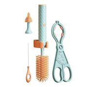 Cepillo de botella eléctrico - Dispositivo de limpieza de silicona, cepillo de botella recargable, purificador impermeable, accesorio de olla de taza, herramienta de higiene de cocina | Ideal para