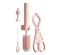 Cepillo de botella eléctrico - Dispositivo de limpieza de silicona, cepillo de botella recargable, purificador impermeable, accesorio de olla de taza, herramienta de higiene de cocina | Ideal para