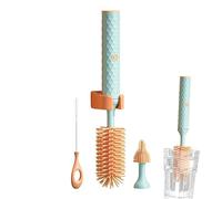 Cepillo de botella eléctrico - Limpiador de silicona impermeable, herramienta de cepillo de carga, exfoliante resistente al agua, accesorio de botella de taza, gadget de limpieza de cocina |