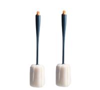 Cepillo de Botellas Cepillo de Limpieza Tazas, 2 uds., Mango Largo, Cabezal Esponja, arandela Vidrio con Botella antiarañazos, Copas Vino, Cocina casera para Limpieza(2 Blue)