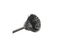 Cepillo De Broca De Alambre Broca de cepillo alambre, muela pulido, Mini herramienta rotativa latón y acero for herramientas manuales Dremel(Bowl Type steel)