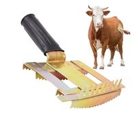 Cepillo de caballo | Peine de aseo de ganado | Cepillo portátil para depilación equina - para mascotas, ganado, caballo, cabra, oveja, establo, granja al aire libre