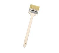 Cepillo de cabeza curvada, herramienta de limpieza de alcance extendido con cómodo agarre de madera para una extensión profunda