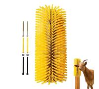 Cepillo de cabra | Masajeador de cerdas para rascar, ganado, caballo, ovejas, ovejas, animales, mascotas, baño, cría