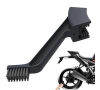 Cepillo De Cadena Para Moto | Eliminación De Óxido Multiusos Universal Doble Cabezal | Cepillo Limpiador Suciedad Cadena | Para Ciclismo De Larga Distancia, Uso Diario, Al Aire Libre, Taller Reparació