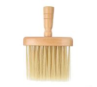 Cepillo de café hecho de madera maciza para barrer terrenos de superficies planas, equipo de espresso y mostradores (madera de caucho)