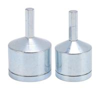 Cepillo de camisa de cámara para tubo de cobre profesional Heavy Duty 1/2 3/4 pulgadas Herramienta de limpieza de taladro eléctrico para fontaneros de acero de aleación 2 pcs