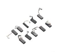 Cepillo de carbono A96 de repuesto para taladro de martillo Bosch GBH2-20 GBH2-22 GBH2-23 GBH2-24 GBH2-26 GBH2-28 GBH3-28DRE piezas de motor 19 mm x 8 mm x 5 mm, negro (paquete de 10)