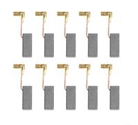 Cepillo de carbono A96 para taladro de martillo Bosch 2-20 2-22 2-23 2-24 2-26 2-28 3-28DRE, pieza de repuesto del motor 19 x 8 x 5 mm, paquete de 2 o 10 (paquete de 10)