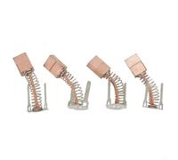 Cepillo de carbono de repuesto para destornillador Bosch GSR 140-LI 180-LI GSB140-LI GSB180-LI modelos 1607000CZ1, 4,6 mm x 8 mm x 11,6 mm, juego de 4 piezas (2 pares), material de carbono y metal