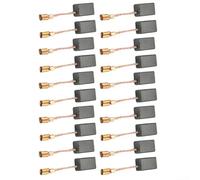 Cepillo de carbono para amoladora Bosch de repuesto para GWS 660 GWS660 GWS670 GWS6 100 6 125 GWS8 100 8 125 GWS750 100 750 120 GWS900 100 900 125 Número de pieza de repuesto 166 07014 145 (10 pares)