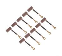 Cepillo de carbono para motor CC de 6 x 8 x 17 mm, conmutador de cobre para bomba sumergible, pieza de repuesto compatible con herramientas eléctricas generales de 12 V, 24 V, 36 V, 48 V, 60 V, color
