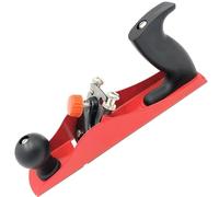 Cepillo de Carpintero Profesional Tipo Garlopa 240 x 50 mm - Cepillo Manual de Acero para Madera - Hoja Ajustable de Alta Precisión - Herramienta de Carpintería para Alisar, Rebajar y Ajustar Madera