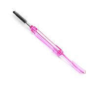 Cepillo de cejas de doble cabeza, cepillo de pestañas, moldeador de pestañas, peine de rímel, herramienta de cuidado de maquillaje para dar forma a las pestañas de la frente