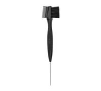 Cepillo de cejas profesional con aguja de acero y fibras de nailon para dar forma precisa y rutina de belleza para uso diario