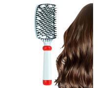 Cepillo de Cerda Natural Alisador Antiestático para el Cabello