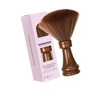 Cepillo de cerdas de madera de alta calidad para depilación delicada, diseño agradable a la piel con función de limpieza de registro, cepillo limpiador de pelo para cuello