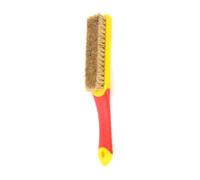 Cepillo de cerdas de nailon para limpieza de fundente de soldadura para | Cepillo compacto de 160 mm con cerdas de nailon, limpieza de interiores de automóviles, asientos de tela