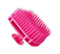 Cepillo de champú cuadrado para limpieza profunda del cuero cabelludo y cuidado de la caspa con diseño hueco y cerdas suaves, cepillo de masaje para el cuero cabelludo para el cuidado del cabello