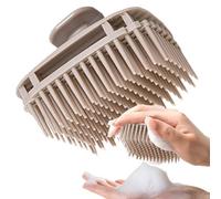 cepillo de champú para el cabello, cepillo masajeador del cuero cabelludo - Cepillo para fregar el cabello,Masajeador de cabeza cuadrada para hombres y mujeres, cepillo de champú para cabello húmedo y