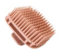 Cepillo de champú para el cabello, de cerdas de TPE, cepillo cuadrado para limpieza en seco y húmedo, masajeador de cabeza para hombres, mujeres, niños, mascotas, relajante, calmante, picazón