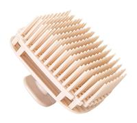 Cepillo de champú para el cabello, de cerdas de TPE, cepillo cuadrado para limpieza en seco y húmedo, masajeador de cabeza para hombres, mujeres, niños, mascotas, relajante, calmante, picazón