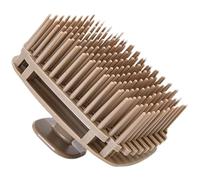 Cepillo de champú para el cabello, masajeador de cuero cabelludo de cabeza cuadrada, cepillo de champú, herramienta de limpieza y estimulación del cuero cabelludo | Cepillos de masaje fáciles de