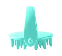 Cepillo de champú para el cuero cabelludo, masajeador para el cuero cabelludo, cepillo de champú para la ducha con cerdas largas y flexibles de silicona JVx375