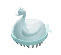 Cepillo de champú para masajeador de cuero cabelludo - Cepillo de masaje para cuero cabelludo con diseño - Pelo de silicona suave para una exfoliación suave y una espuma eficaz del champú