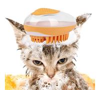 Cepillo de champú para perros - Cepillo de masaje para mascotas para el baño - Champú cepillo para perros Recargable, suministros de baño para el baño Depilación y masaje de su mascota Abbto
