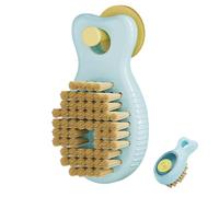 Cepillo de cocina | estropajo doméstico para eliminar la suciedad | cepillo recargable | para sartenes, encimera, campana, estufa de camping, juntas de baldosas, pisos de macetas, zapatos