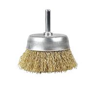 Cepillo de copa con disco de alambre, Cepillo de cuenco alambre acero for rueda giratoria taladro eléctrico(60mm)