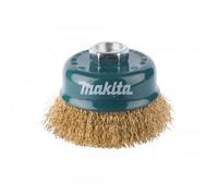 Cepillo de copa de alambre de latón MAKITA, alambre corrugado 0,3 mm, 75 mm D-39768