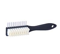Cepillo de Crepé para Zapatos de Ante Gamuza Nobuk, de Kaps-Cerdas Suaves Limpian Sus Zapatos Sin Rayarlos ni Dañarlos - para Zapatos, Botas y Bolsos de Cualquier Color-También Es Apto para Tapicería