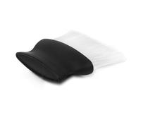 Cepillo de Cuello y Cara para Peluquería de Plástico Negro