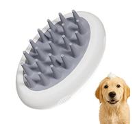 Cepillo de cuidado de mascotas para depilación - Cepillo de masaje ergonómico para el cuidado del pelaje sin dolor, estimulación suave de la piel, ayuda de cuidado antiestático, cepillo de limpieza