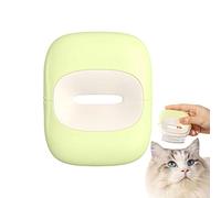 Cepillo de de gato, peine de masaje para de mascota, peine autolimpiable en forma de concha para gatos de conejo con largo y corto que elimina el enredado
