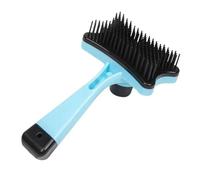Cepillo de depilación for mascotas, depilación de gatos, limpiador de pelo for perros, peine de masaje for depilación con un clic Cepillo Perro(Blue,1PC)