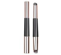 Cepillo de depuración de labios, aplicador de labial,Aplicadores de labios reutilizables - Diseño de doble cabeza reutilizable portátil portátil para mujeres hombres cosméticos cutre facial uñas corre