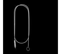Cepillo de desagüe para frigorífico, flexible, 160 cm, limpiador de tuberías de nailon y acero inoxidable, para desagües de agua, techo de coche, limpieza profunda, cepillo largo (1,5 m)