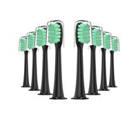 Cepillo de dientes 12 piezas, compatible con X3Pro / X3U X5 V1 V2 X1 Brush, compatible la higiene bucal los(Green)